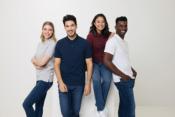 Polo unisexe en coton piqué et recyclé