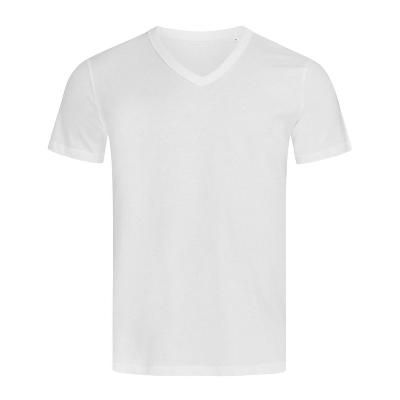 T-shirt col V - Homme - 160 g
