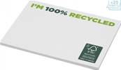 Notes autocollantes recyclées 100 x 75 mm