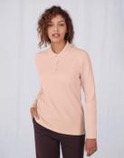 Polo manches longues en coton pour Femme - 210 g
