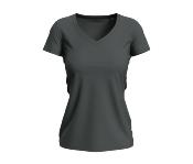 T-shirt Col V Femme 170g