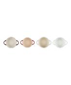 Set de 4 mini-cocottes Petits Fours en céramique