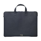Sac ordinateur portable en simili cuir végétalien
