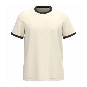 T-shirt à bords contrastés en coton biologique - Homme