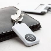 Porte-clés avec boussole