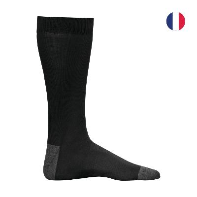 Chaussettes mi-hautes en coton mercerisé