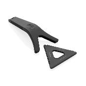 Grattoir 3en1 en plastique recyclé