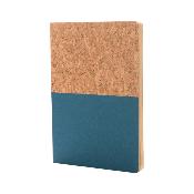 Carnet A5 à couverture en kraft et en liège