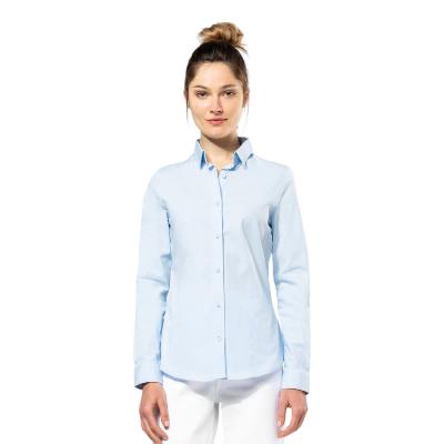 Chemise en coton manches longues - Femme - 120 g