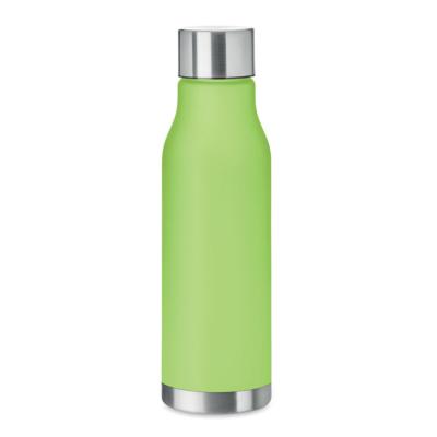 Bouteille en RPET, caoutchouc et acier inoxydable