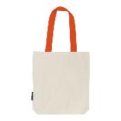 Sac shopping anses contrastées