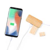 Port USB en bambou