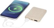 Batterie de secours 5000 mAh en paille de blé