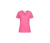 Tee-shirt femme col V 155g