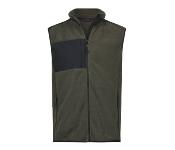 Bodywarmer épais avec empiècements renforcés