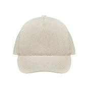 Casquette en coton biologique - 5 panneaux