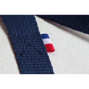 Sac polochon avec tissage en coton