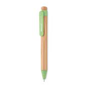 Stylo bille en bambou et paille de blé