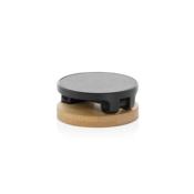 Support téléphone en bambou et plastique RCS