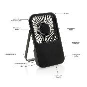 Ventilateur de bureau en plastique recyclé