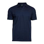 Polo stretch à col en V - Homme