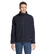 Softshell à capuche et manches amovibles - Homme