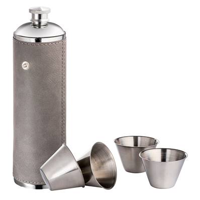 Bouteille flasque avec gobelets