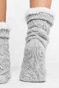 Chaussettes lounge doublées sherpa