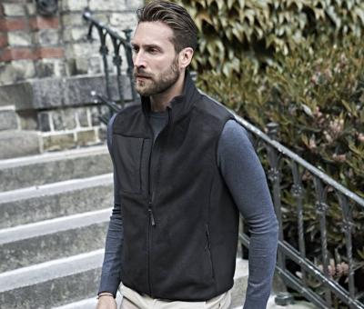 Bodywarmer épais avec empiècements renforcés