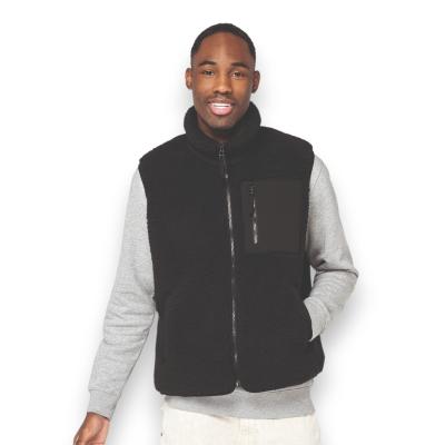 Bodywarmer sherpa en polyester recyclé - Unisexe