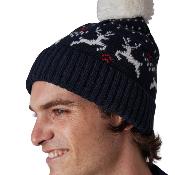 Bonnet de Noël motifs rennes