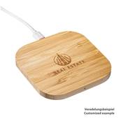 Chargeur sans fil en bambou 10 Watt