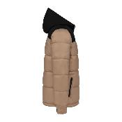 Parka Matelassée à capuche bi-ton - Unisexe