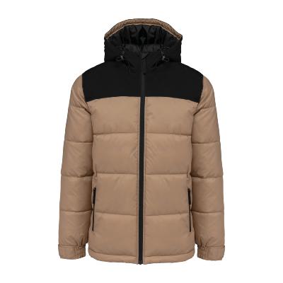 Parka Matelassée à capuche bi-ton - Unisexe