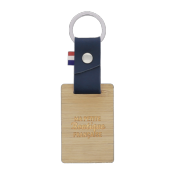 Porte-clés en matière végétale et bambou