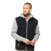 Bodywarmer polaire contrasté 