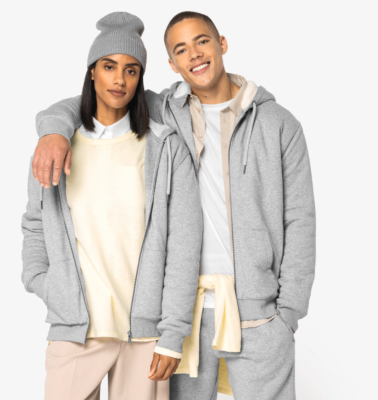 Sweat-Shirt écoresponsable doublé sherpa