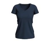 T-shirt Col V Femme 170g