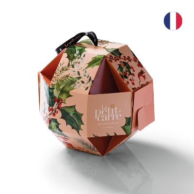 Boule de Noël 25 carrés de chocolat