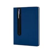 Carnet A5 à couverture rigide en PU avec Stylo tactile