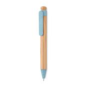 Stylo bille en bambou et paille de blé