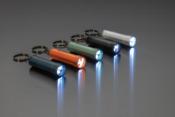 Porte-clés torche en aluminium recyclé