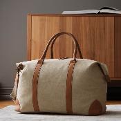 Duffle bag en toile recyclée
