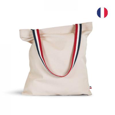 Sac shopping avec anses tricolores – 240g