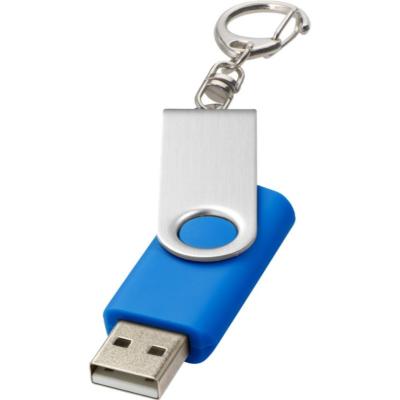 Clé USB rotative avec porte-clés