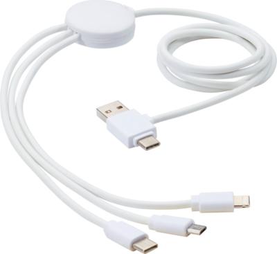 Câble de charge 5-en-1 avec additif antibactérien
