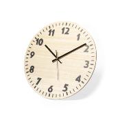 Horloge murale en bois