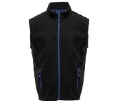 Bodywarmer polaire contrasté 