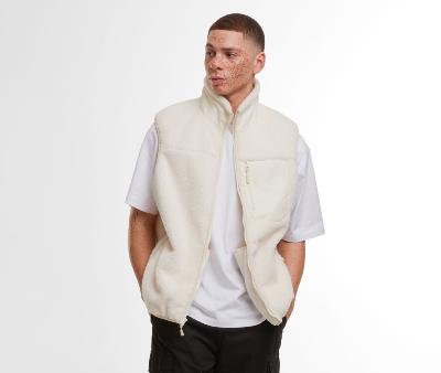 Bodywarmer polaire Bonded Sherpa coupe-vent unisexe