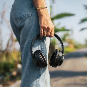 Casque sans fil en aluminium recyclé RCS